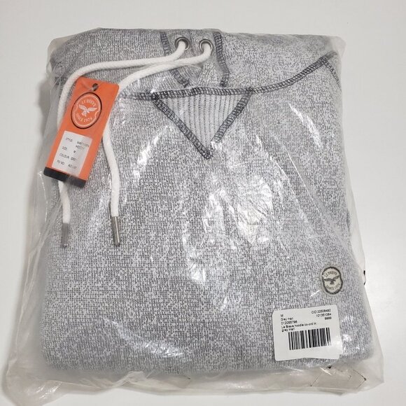 NWT‎ Le Breve hoodie co-ord in grey marl Size Medium - Picture 5 of 8